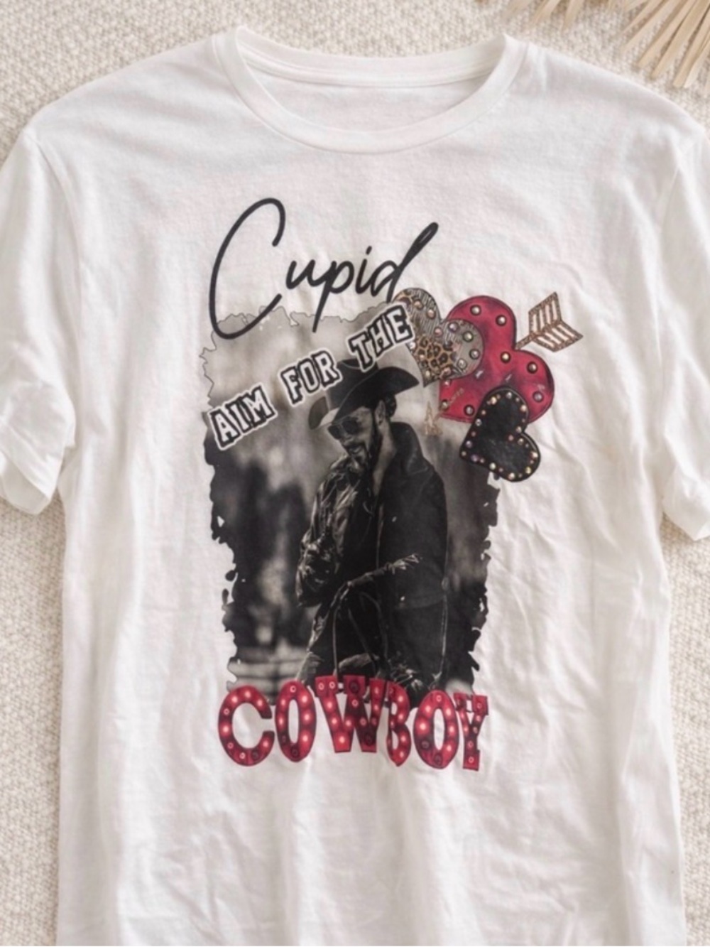 Yellowstone Rip Cowboy Graphic Tee Cowgirl Western Shirt M J Coons